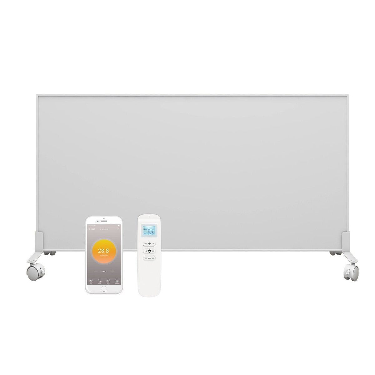 Infrared Panel Portable QH-OR Series 350 or 700 Watt with wheels
