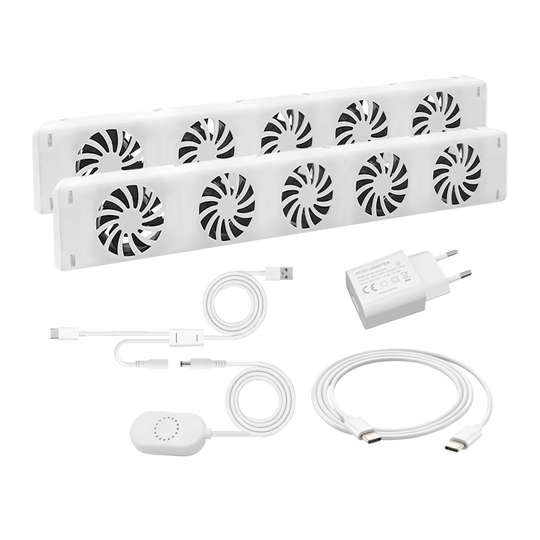 Conjunto de ventiladores de radiador QH Turbo Booster