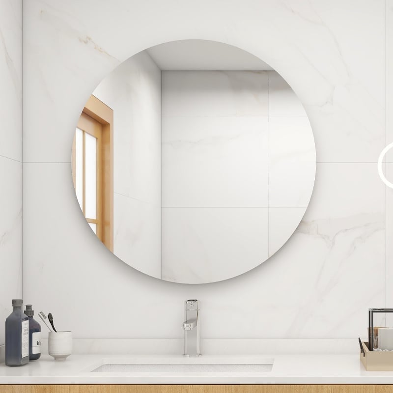 QH Infrared Heater Round Mirror 85cm 320Watt