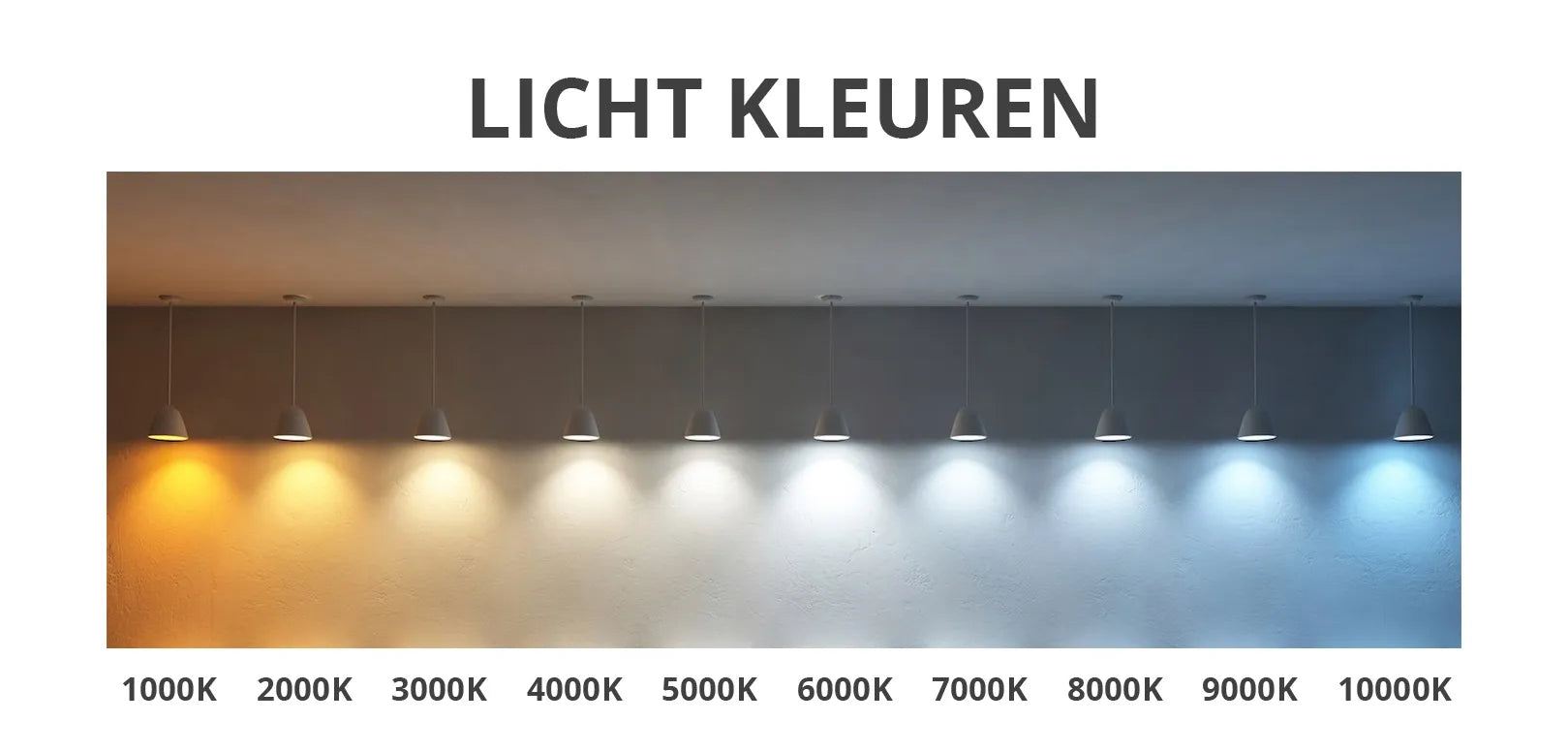 Espejo con LED medio oval 50 x 100 cm