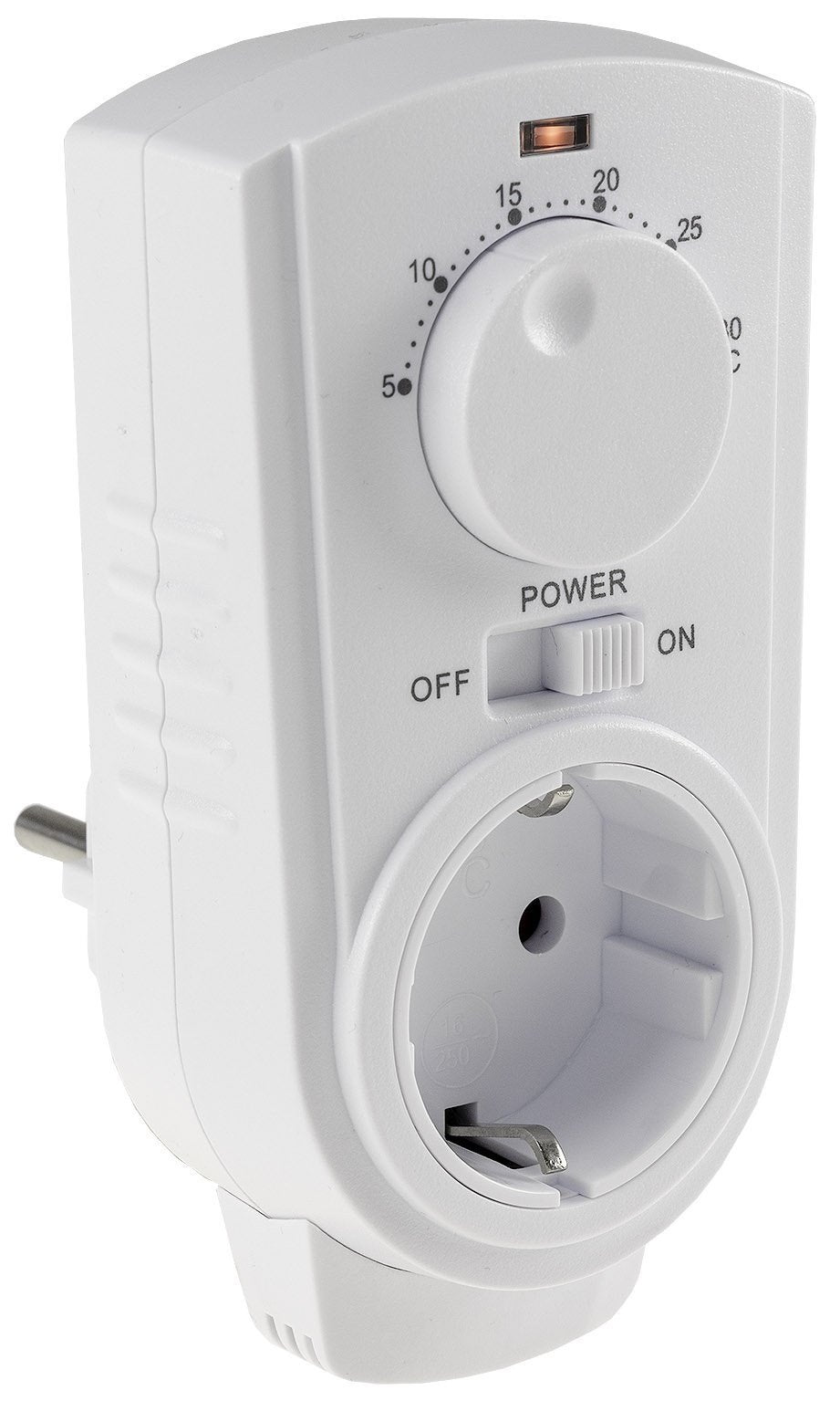 Simple Plug-in Thermostat with Rotary Control