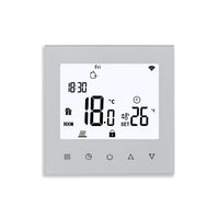 Touch-PRF 78 programmable thermostat white or black