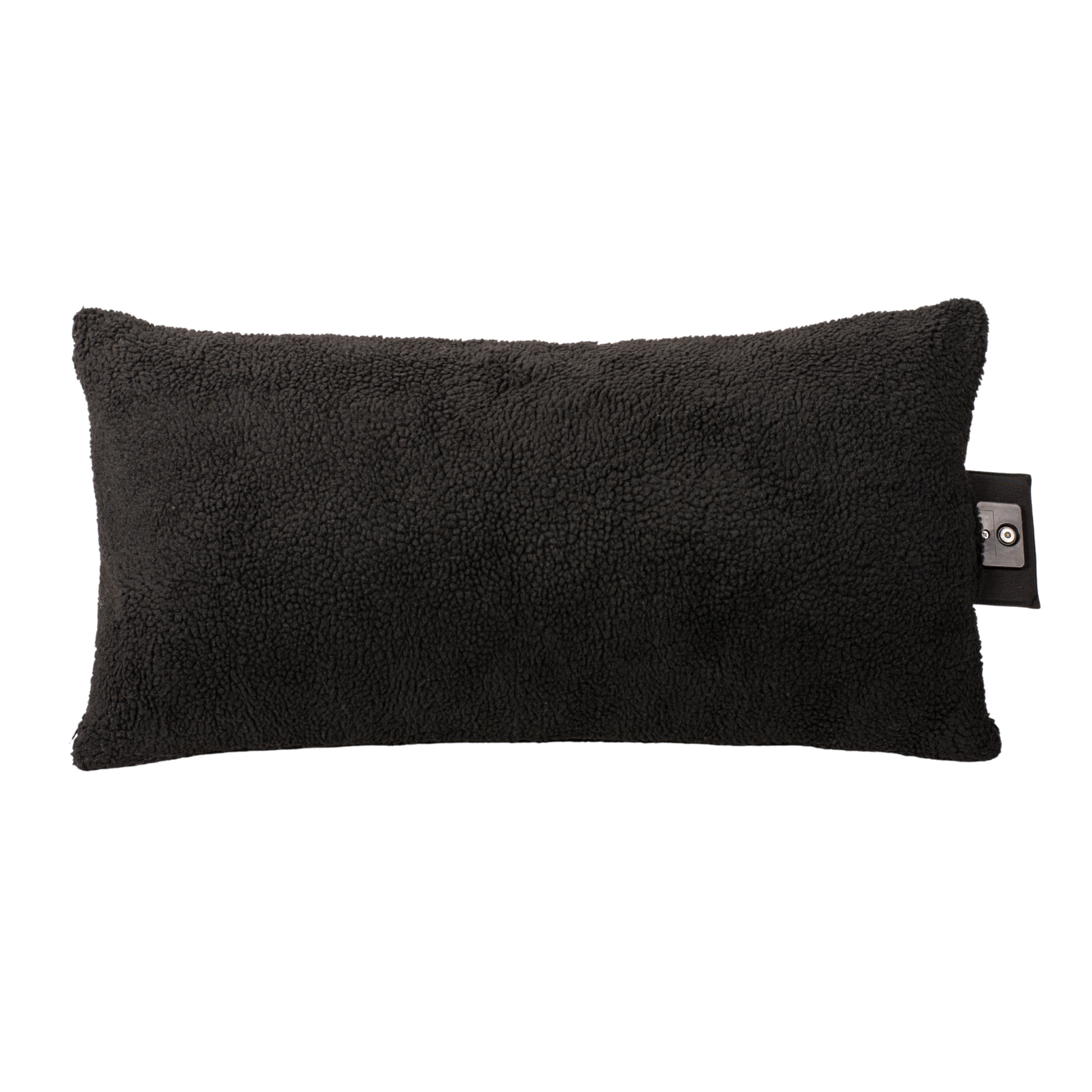 Cojín térmico Warmy Teddy negro 30 x 60 cm