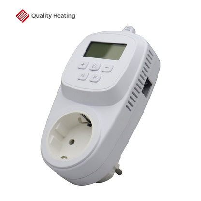 Termostato de toma Wifi con sensor independiente QH-42