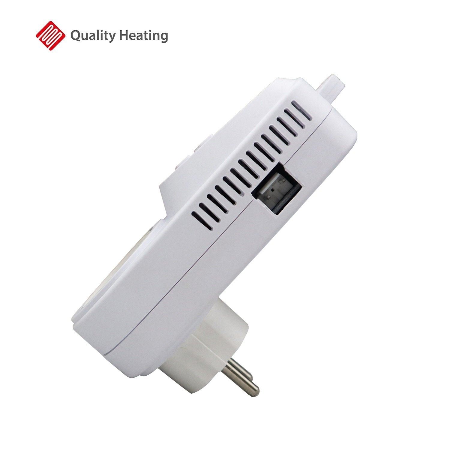 Termostato de toma Wifi con sensor independiente QH-42